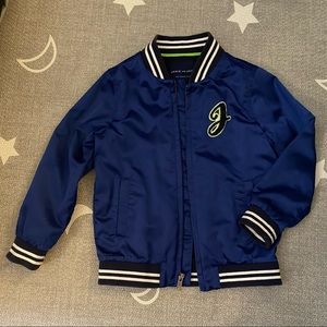 Janie and Jack Boy’s Stripe Bomber Jacket